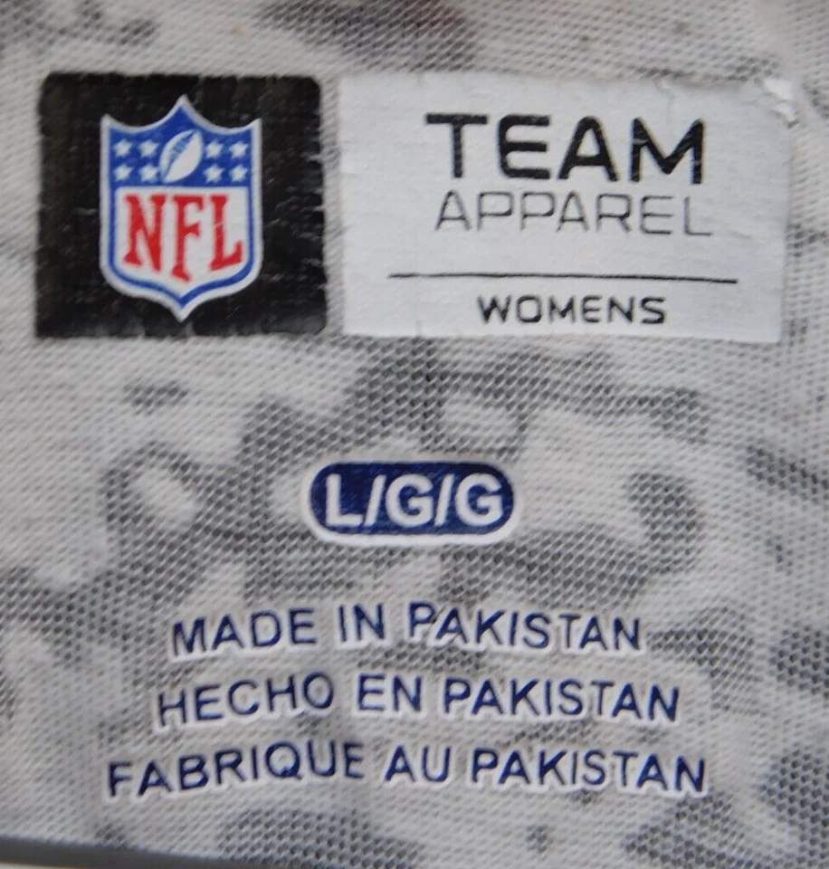 Женская футболка с коротким рукавом NFL Team Apparel Denver Broncos M оранжевая/белая - Изображение 3 из 4