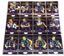 2012 SELECT NRL DYNASTY CARD SILVER FOIL PARALLEL FULL TEAM SET (6)-STORM
