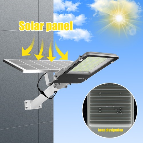 850W Solar Street Lights Outdoor Garden Yard LED Flood Light Remote Control Lamp - Picture 7 of 12