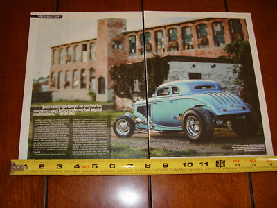 GAS MONKEY GARAGE 1934 FORD BASS KUSTOM ORIGINAL 2018 ARTICLE | eBay