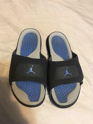 Jordan Hydro Retro Slides Size 10 Black Blue