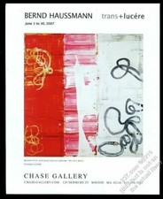 2007 Bernd Haussmann art Boston gallery vinta...