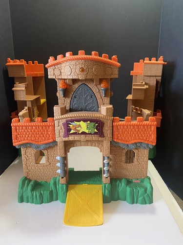 Imaginext Eagle Talon Castle Playset W/ 4 Knight Figures Flags Ladders And More - Picture 6 of 10