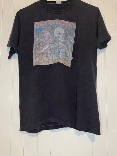 Vintage Grateful Dead Graphic Tee Black L Made in USA - product listing photo