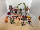 Vintage 1980’s MOTU Figures And Accessories Lot Shields Weapons Swords MOTU