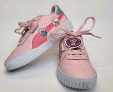 Girls Size 3C 8-9 Year Olds PUMA Cali X P Patrol Pink Casual Shoes 39503801