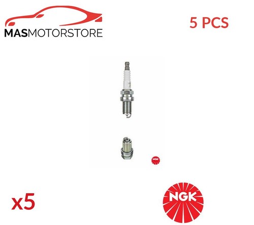 ENGINE SPARK PLUG SET PLUGS NGK 1667 5PCS A NEW OE REPLACEMENT