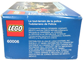 Lego City Police ATV 60006 - New