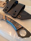 Craig Falls Riptide 2.0 Custom Knife..Carbon Fiber/W2 Steel  — photo 3