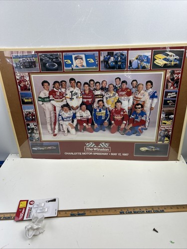 The Winston Charlotte Motor Speedway 17. Mai 1987 24"x30" Tim Richmond. - Bild 1 von 8