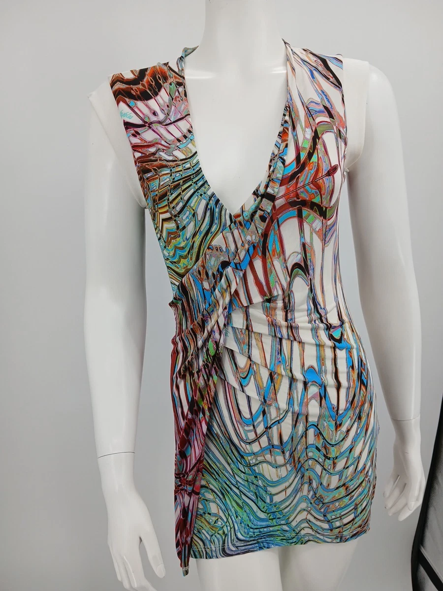 Robe Byblos Femme - Manches à Volants - Neuve Avec Étiquettes - Taille Regular