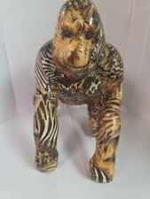Vintage La Vie Glazed Gorilla Statue