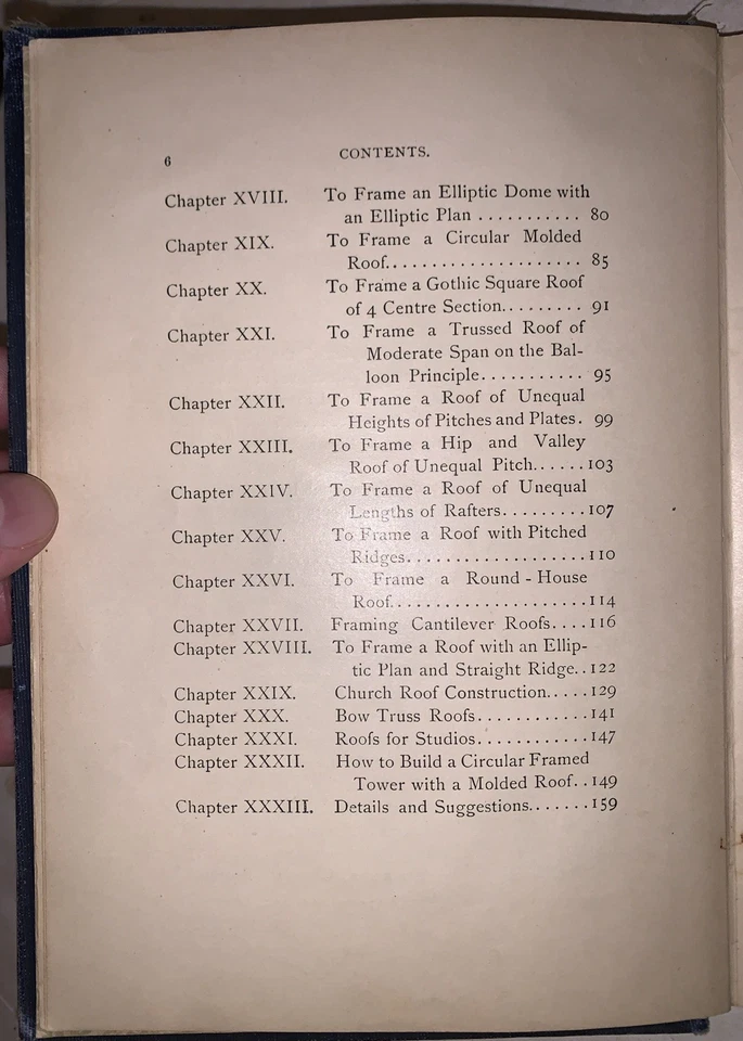 1903, ROOF FRAMING MADE EASY, by OWEN B. MCGINNIS, ARCHITECTURE, ILLUSTRATED - Image 4 of 4