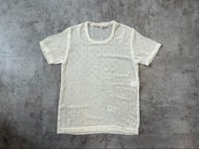 USED 80S/EARLY ARCHIVES COMME DES GARCONS VELOUR T-SHIRT GOOD