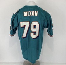 Vintage Miami Dolphins NFL American Football Trikot Top Champion 79 Mixon XL 52