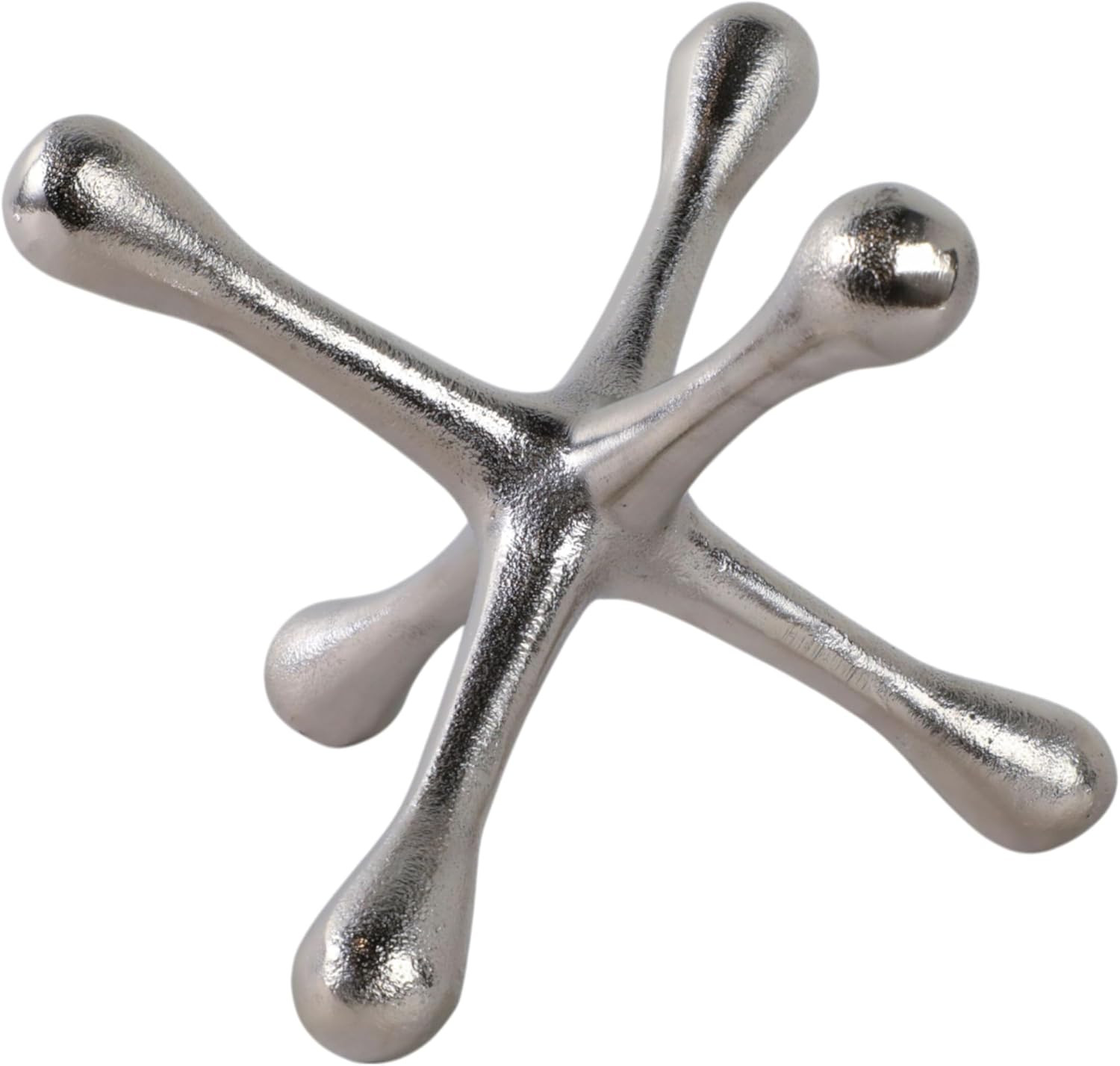 Modern Jacks Sculpture Coffee Table Decor for Living Room &ndash; Metal Modern Decorat