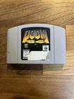 Doom 64 Nintendo 64 N64 Authentic Cartridge Tested Working Contacts Clean!