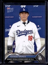 2023 Topps Now Off-Season Yoshinobu Yamamoto #OS-25 Dodgers