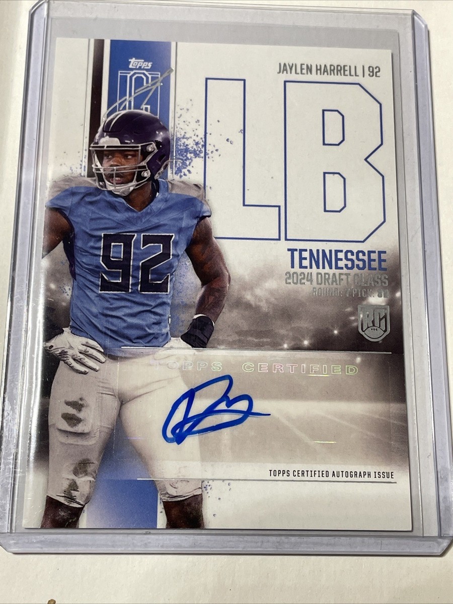 Jaylen Harrell 2024 Topps Signature Class Rookie Auto | eBay