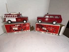 2 Vintage Tonka Mini Trucks No.72 Fire Fighter No.66 Fire Chief Both In Box