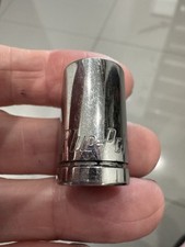 BLUE-POINT, 1/4" DRIVE, 3/8" SAE, CHROME SHALLOW SOCKET, 6 POINT, BLPS1438