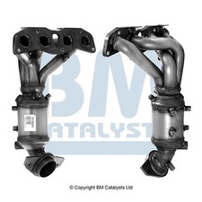 Catalytic Converter + Fit Kit For Nissan X-Trail T30 2.5 4x4 BM Catalysts Front