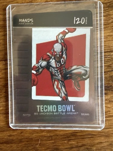 HANDS Jerry Rice Bo Jackson Battle Arena Tecmo Blow on It Brawl 120 Power BO739