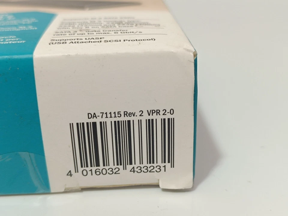 DIGITUS DA-71115 Rev2 M.2 SATA Festplatten-Gehäuse USB 3.1 /USB-C -Schwarz_0.1_6 - Bild 3 von 4