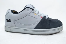 éS Accel OG Shoes Mens Size 10.5 Gray Charcoal Suede Canvas Skateboarding