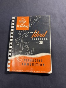 Ideal Reloading Handbook &  Complete Loading Manual for 9mm Luger