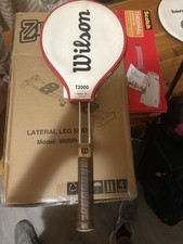 Vintage Wilson T2000 Tennis Racket with Cover