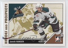 2007-08 ITG Heroes and Prospects Jannik Hansen #33 0a4