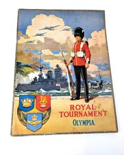 Royal Tournament 1939 Olympia Programme Guide Vintage Theatre Programme