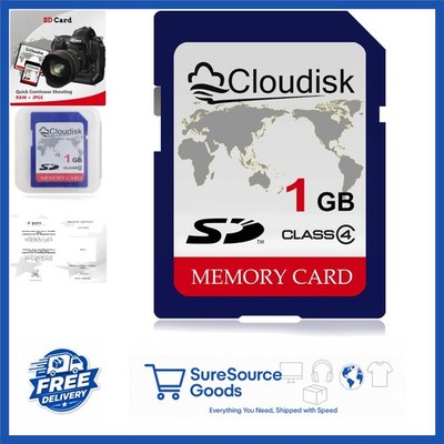 1GB SD Card Class 4 Compatible with Digital Cameras Printers and Dash Cams