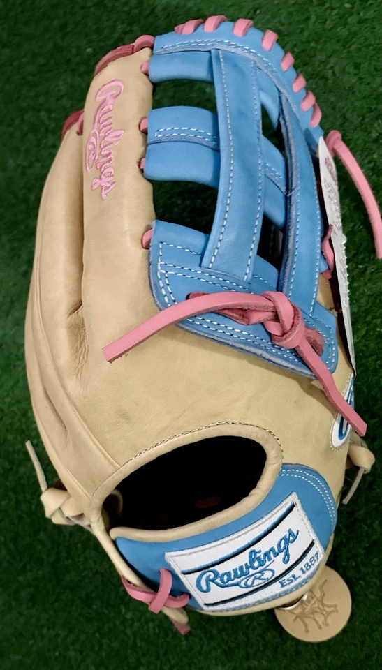 Luva de beisebol Travel Fit Rawlings 12,25 adulto Heart Of The Hide nova com etiquetas Outfied - Imagem 4 de 4