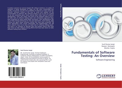 Sunil Kumar Jangir (u. a.) | Fundamentals of Software Testing: An Overview