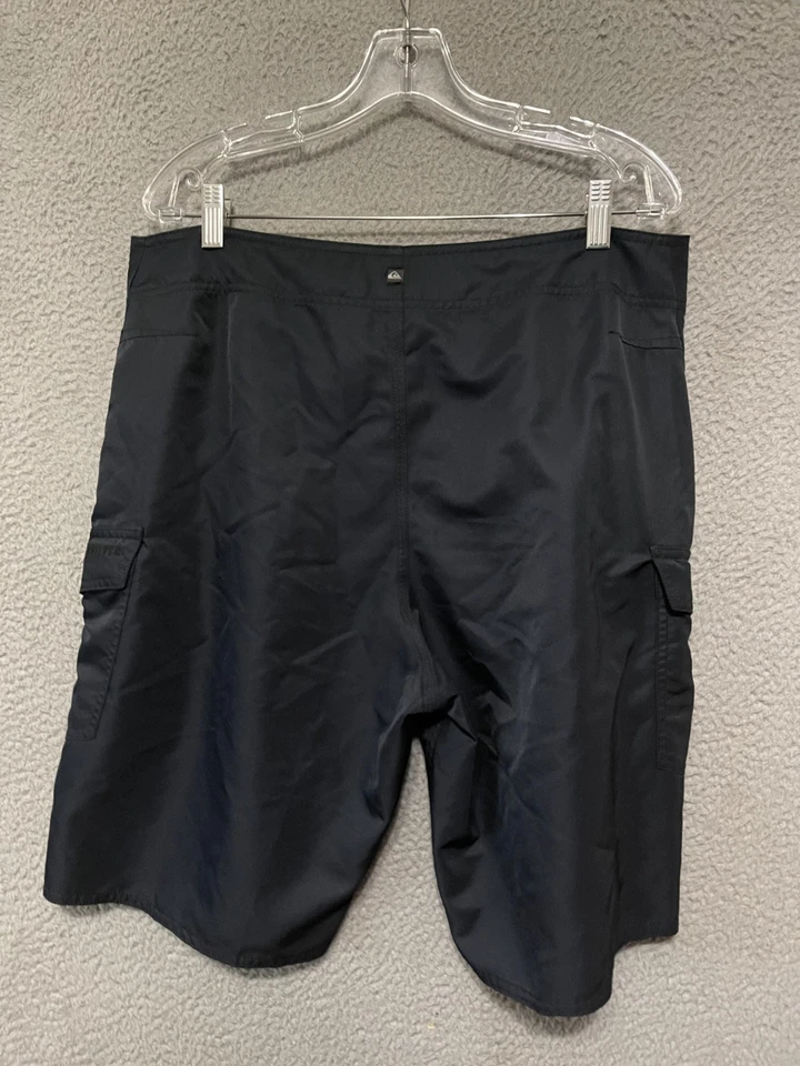 Мужские шорты Quiksilver размер 36 черные плавки на шнурке для взрослых - Изображение 2 из 4