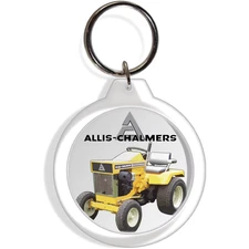 Allis Chalmers B110 garden farm tractor keychain keyring yard lawnmower part