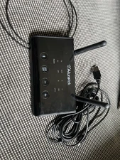 Aluratek Bluetooth Wireless Audio Transmitter & Receiver  Black ABCD54F