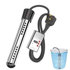 Portable Water Heater Immersion Heater 2000W Fast Heating Portable Water Heat
