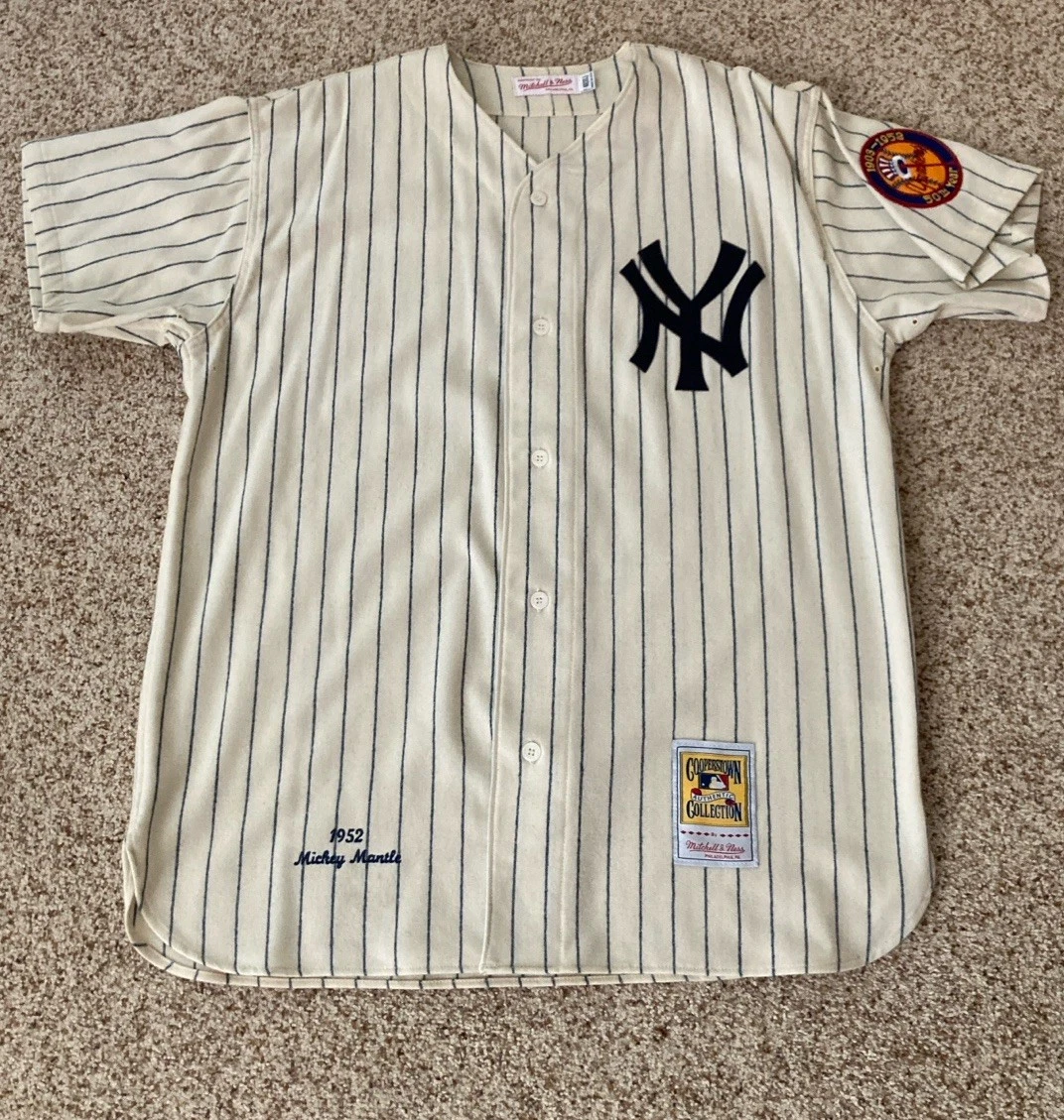 ミッチェルアンドネス　ニューヨーク・ヤンキース 1951年モデル ジャージ Mitchell & Ness Mickey Mantle MLB Jerseys for sale | eBay