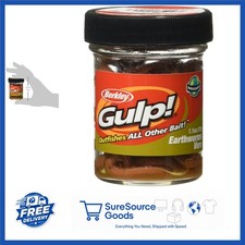Gulp! Earthworm 4-Inch Brown Soft Bait, Ideal Substitute for Live Worms