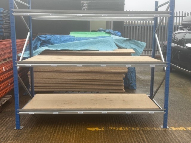 1 Bay of Low Level Shelving/Racking for garage, stores, workshop ...