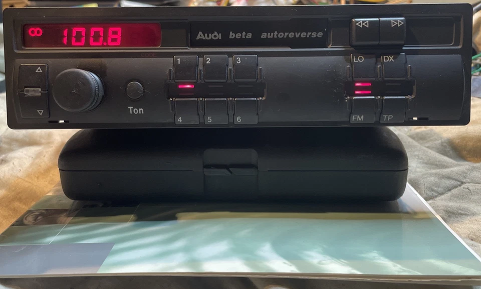 Org. Alpine Audi A4 B5 A8 Beta CC Autoradio + Code 4D0035152 Voll Funktionsfähig - Bild 4 von 4