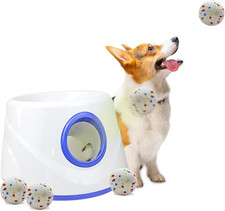 3Pk Small Tennis Dog Balls Automatic Launcher Aggressive Chewer Indoor Outdoor