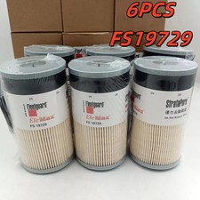 Fs19727 Fuel Water Separator Filters For Cummins Davco 382 Replace Fs19729 6 Pcs