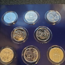 full set A-Z of GREAT BRITAIN 10p coin collection pack