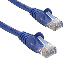 8ware CAT5e Cable 50m - Blue Color Premium RJ45 Ethernet Network LAN UTP Patc...