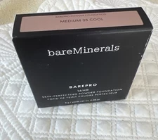 bareMinerals Barepro 24hr Wear Perfecting Powder Foundation 8g ~ Medium 35 Cool