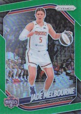 2025 Panini Prizm WNBA #128 Jade Melbourne Green Prizms